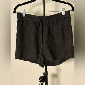 NWT JCrew Factory Linen-blend drawstring short